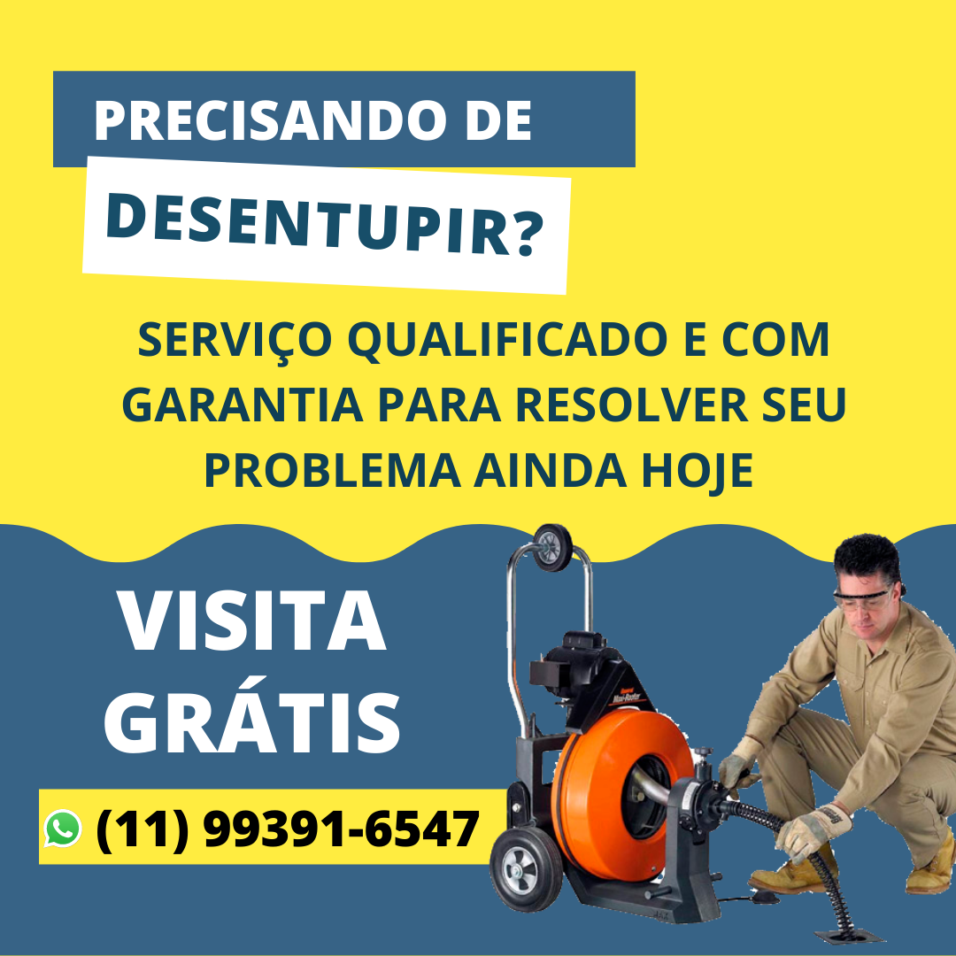 Desentupidora de esgoto | (11) 4117-8454 Resolvemos hoje Ligue